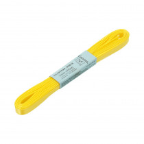 Лента атласная 6 мм ( 1/4 ") "Gamma" ФАСОВКА 5.4 м №015 желтый